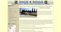 Desktop Screenshot of digs4dogs.info